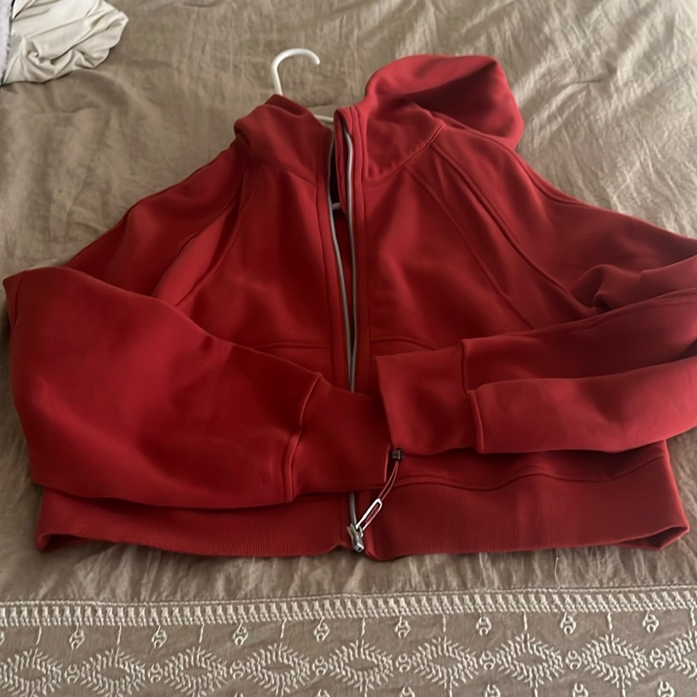 lululemon athletica Red Hoodie